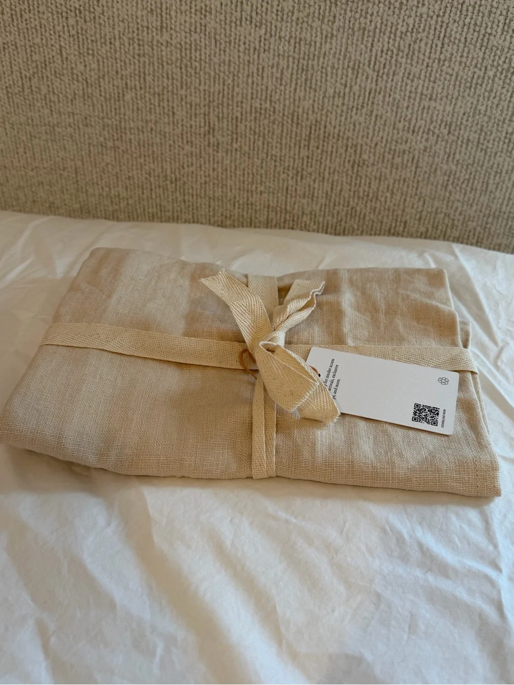 Quince European Linen Flange Edge Pillow Cover Natural 12x20
